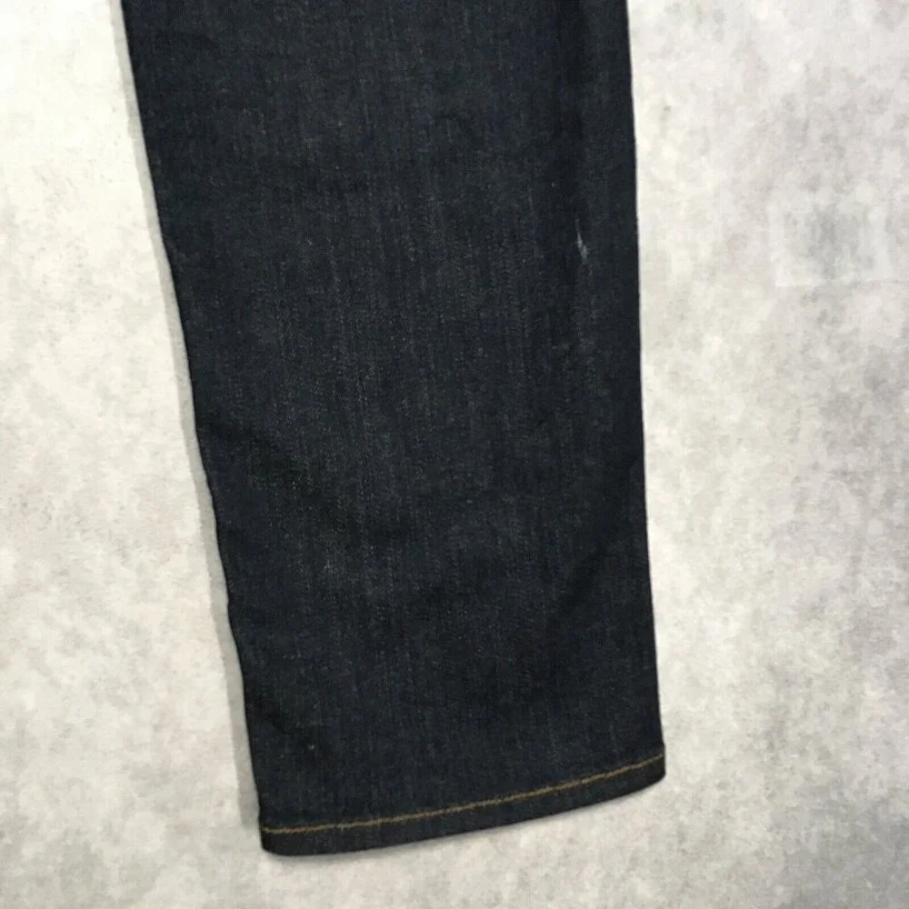 J Brand Womens Skinny Leg Pure Blue Jeans size 31 Dark Wash Stretch Denim Pants - Picture 12 of 15